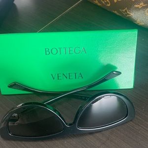 Bottega Veneta 57MM Cat Eye Sunglasses bv1018s 001